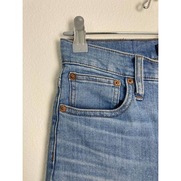 J Crew Jeans Womens 27 High Rise Toothpick 9'' Skinny Ankle Stretchy J9733 - Picture 6 of 15